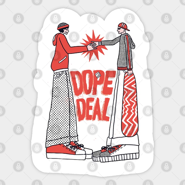 Dope Deal Sticker by clyburn